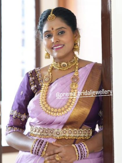 Prema - Bridal Jewellery Rental Happy Brides: Traditional Temple Jewellery photo 32