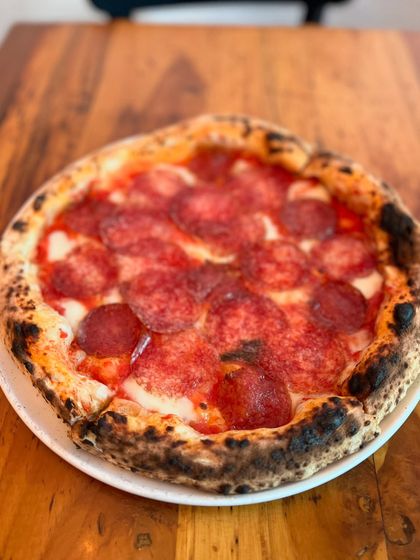 Re-introducing a crowd favourite, the Hungarian Salami Pizza! Cured with a rich blend of spices, it's packed with flavour.