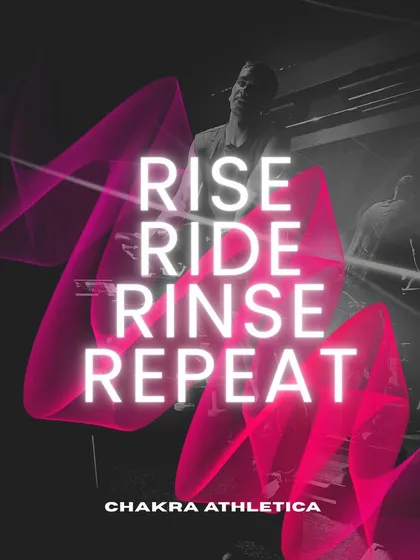 Rise, ride, rinse, repeat. It’s not about sudden change. It’s about showing up again and again. That’s what triggers real transformation.