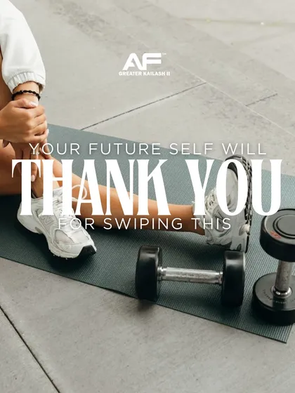 Your future self will thank you for starting today. A simple yet powerful call to action.