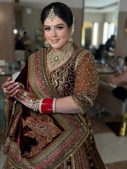 A smiling portrait of the gorgeous bride. Her happiness and confidence are the best accessories to any makeup look I create.