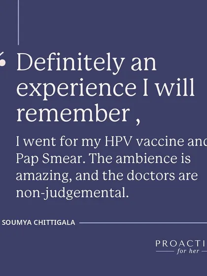 "Definitely an experience I will remember... The ambience is amazing, and the doctors are non-judgemental." This is the standard of care we strive for.