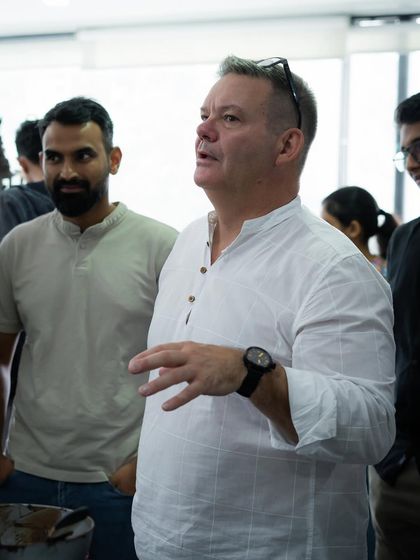 Chef Matt Preston touring our facility and sharing his invaluable experience with our chefs.