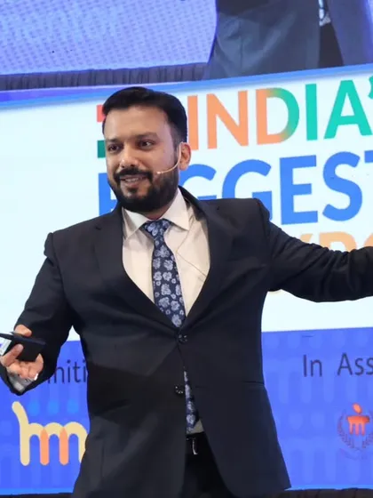 Beyond the clinic, I believe in sharing knowledge. Here I am conducting a seminar for NEET aspirants and their parents, mentoring the next generation of medical professionals. I feel that being a lifelong learner is essential to being a good doctor.