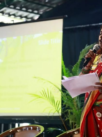 Speaking at the Dhaatu International Puppet Festival on the topic of 'Puppet Traditions and Innovations'. Sharing the stage with scholars and artists from around the world is always an enriching experience.