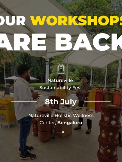 Our workshops are back. We regularly conduct sessions at events and wellness centers to provide hands on experience and expert guidance on achieving odor free, healthy compost.