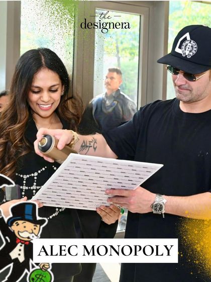 A throwback to when renowned graffiti artist Alec Monopoly visited our gallery. We are proud to feature his stunning collection, bridging the gap between street art and the fine art world.