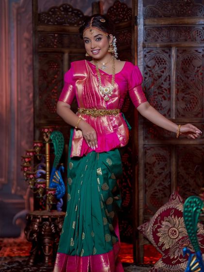 A happy and confident pose, showing the final result of the demonstration.