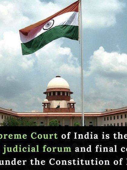 A brief on the Supreme Court of India, the highest judicial forum and final court of appeal in the country.