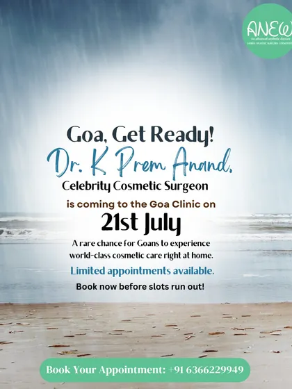 This is an announcement for one of my visits to the Goa clinic. I make it a priority to be personally available to my patients across all our locations to ensure consistent, world class care.