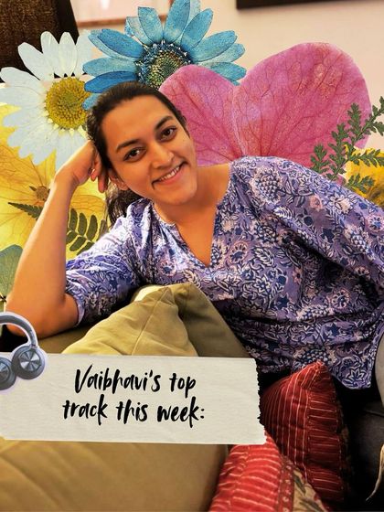Vaibhavi’s track of the week is bold, charismatic, and unforgettable, just like her energy on the bike.