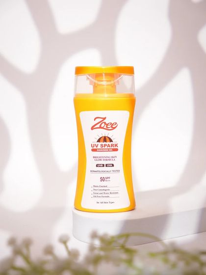 My UV Spark SPF 50 is more than just a sunscreen; it's a brightening skin treatment. It provides serious sun defense while actively working to improve your skin's tone and radiance.