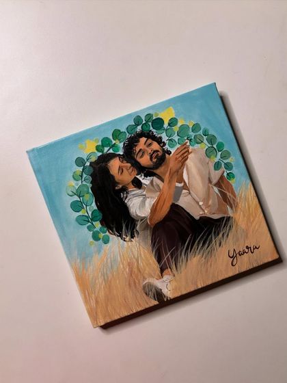 Sumana M - Commissioned Art & Custom Portraits Family & Couple Portraits photo 4