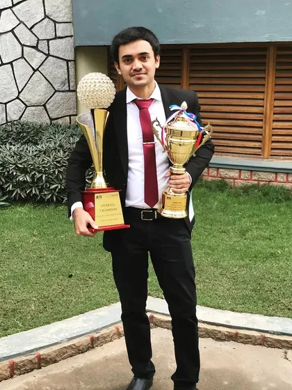 A throwback to my law school days. This competitive spirit and dedication to winning are qualities I bring to every case I handle for my clients today.