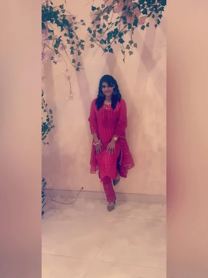 Dressed in pink for a festive event. I believe in living life fully and not just arriving safely at the end.