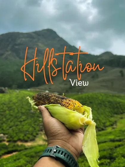 A graphic showcasing the beautiful views on our hill station trips.