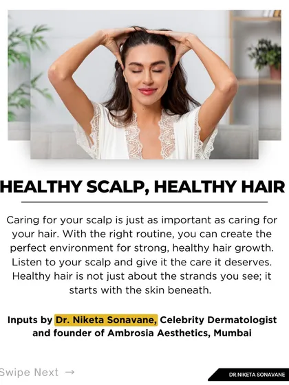 Healthy hair begins with a healthy scalp. In my feature in The Times of India, I explain that caring for the skin beneath your hair is crucial for creating the perfect environment for strong, healthy hair growth.