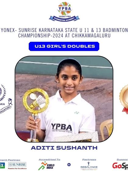 Yadav Pro Badminton Academy - Student-Athlete Development Program National & State Level Champions photo 32