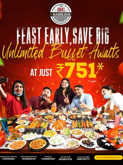 The Big Barbeque - Buffet Dining Experience Value Feasts: Our Best Deals photo 89