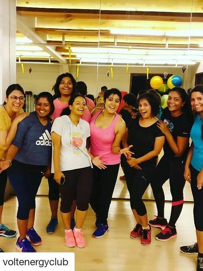 A repost from one of the amazing studios I teach at. It's true, my Zumba classes are all about burning calories with a big smile. It's all about happy faces and positive energy.