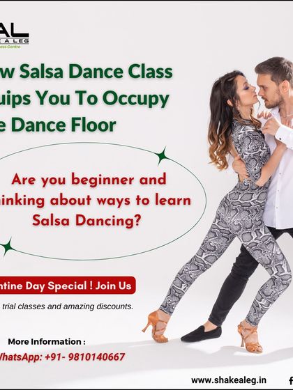 Thinking about learning Salsa? This Valentine's Day special is the perfect opportunity to get started with a free trial class.