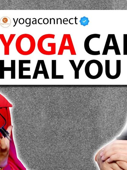 Another graphic from my podcast appearance, this one titled "Yoga Can Heal You." We had a deep conversation about the holistic healing power of a consistent yoga practice.