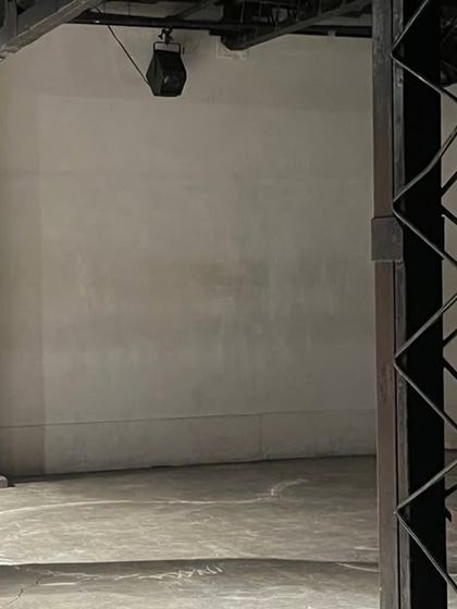 A moment of quiet reflection during a rehearsal. Much of my artistic practice happens in solitude, exploring movement in a small space to keep the creative spark alive even when the world is silent.