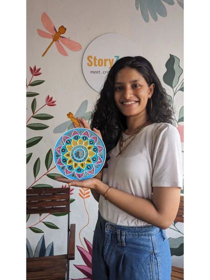 Megha Vinod - Art Workshops Lippan Art: Traditional Mud & Mirror Craft photo 3
