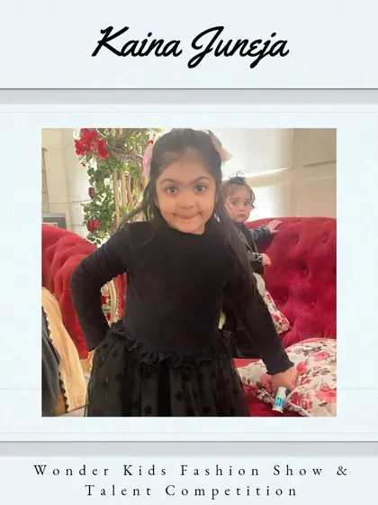 Welcome, Kaina Juneja. I am thrilled to have you on board for the Delhi Kids Fashion Show.