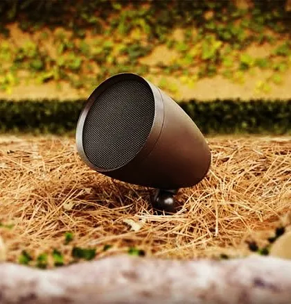 Your audio experience doesn't have to end indoors. We install discreet, weather-proof outdoor speakers that blend into your garden or patio, perfect for creating multi-zone audio systems for parties and outdoor entertainment.