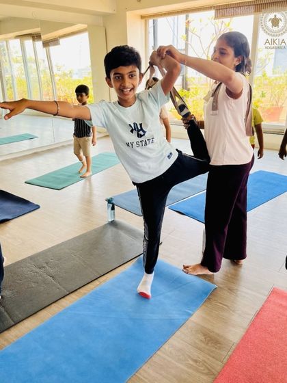 Aikia Yogashala - Yoga Classes Little Yogis: Our Bala Shivir (Kids Yoga) photo 5