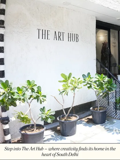 Welcome to The Art Hub, located in the heart of South Delhi. My studio is a home for creativity, where you can step in to learn, create, and discover your inner artist.