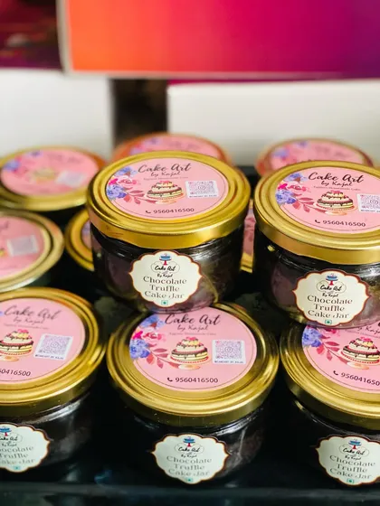 My chocolate truffle cake jars are a perfect portable dessert. Layers of moist chocolate cake and rich chocolate truffle ganache are packed into a convenient jar, ready to be enjoyed anytime, anywhere.