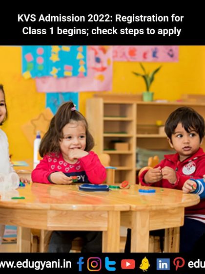 Important information for parents regarding KVS Admission for Class 1. This post provides details on the registration process and steps to apply.