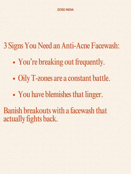 You need an anti-acne facewash if you break out frequently, battle an oily T-zone, or have blemishes that linger. My formula is designed to fight back against breakouts.