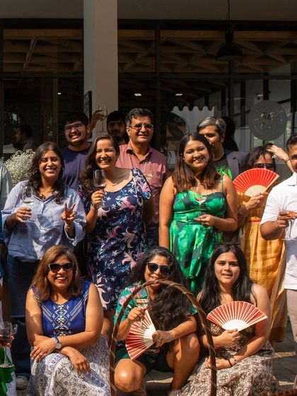 Another great group shot from our Wine Picnic. So many smiles and good vibes.