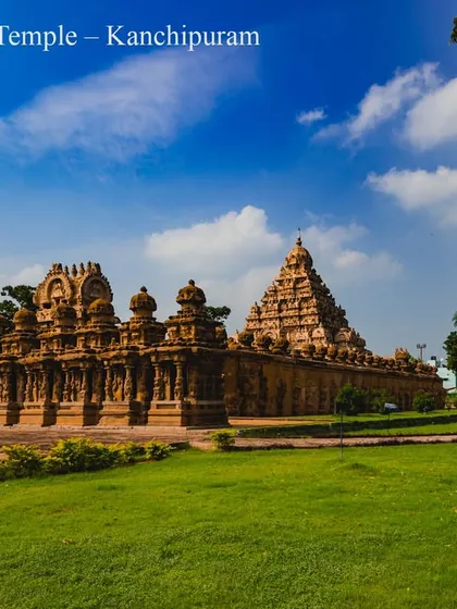The Kailasanathar Temple in Kanchipuram is an ancient temple dedicated to Lord Shiva, known for its architectural brilliance and rich historical significance from the Pallava dynasty.