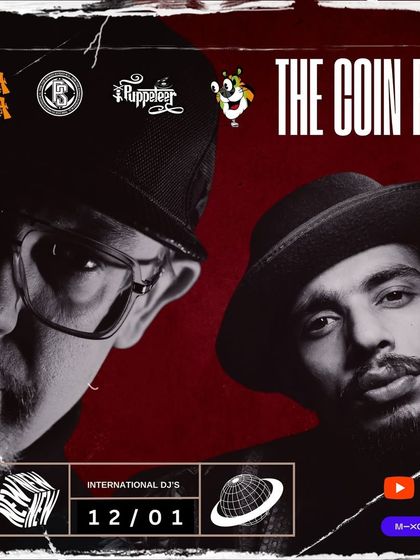 Announcing the release date for "The Coinflip Mixtape". This project was a long time in the making and represents a bridge between the Indian and French hip-hop communities.