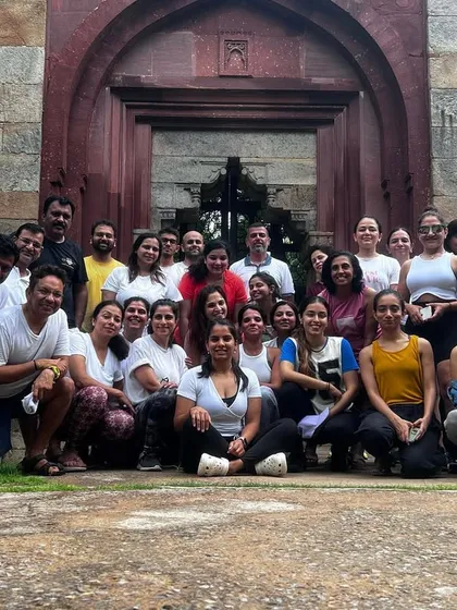Our community is the soul of our practice. This is from our International Yoga Day celebration, where dozens of us came together to share energy, movement, and joy under the open sky.
