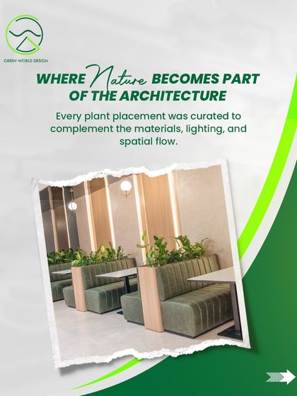 Here, nature becomes part of the architecture. Every plant placement at The Executive Centre was curated to complement the materials, lighting, and spatial flow, ensuring a seamless integration of the built and natural environments.