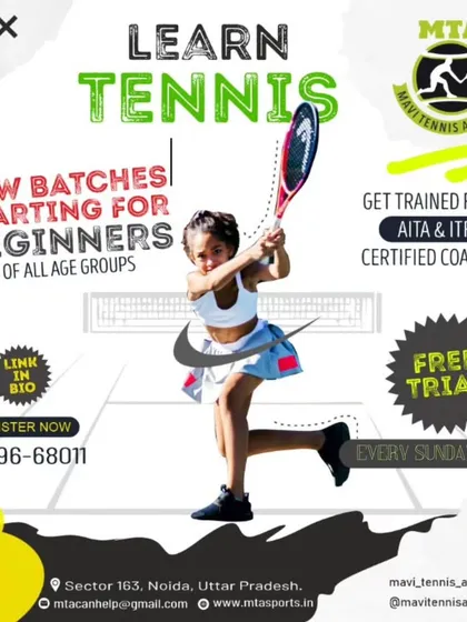 I offer dedicated batches for beginners of all ages. This program is the first step for young players to build a strong foundation in competitive tennis.