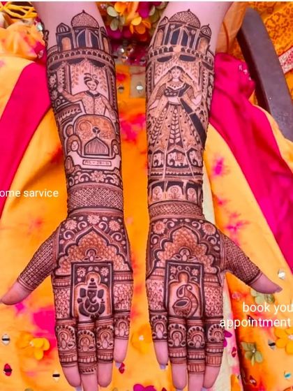 Vijay Singh - Special Occasion Mehandi Full Bridal Mehndi photo 87