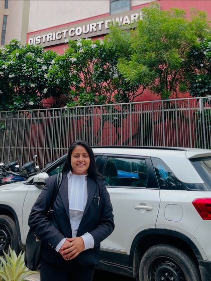 A positive day at Dwarka District Court, leaving with a favorable order in hand. That feeling is truly 'sone pe suhaaga'.