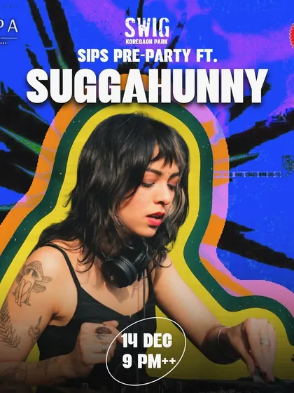 Heading to Pune for a Sips Pre-Party at Swig. I love playing for the Pune crowd.