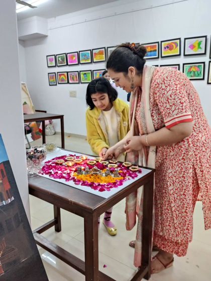 More heartwarming moments from our studio's lighting ceremony, celebrating new beginnings with our wonderful community.