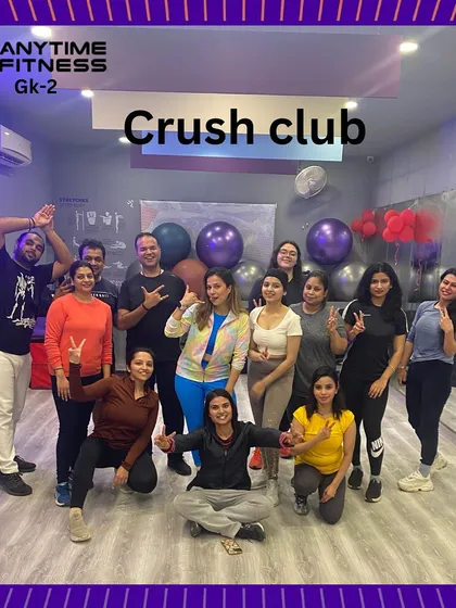 The Crush Club crew after a challenging but rewarding session. This is what our FitFam is all about.