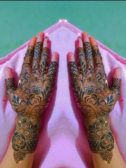 Full Coverage Bridal Henna photo 9