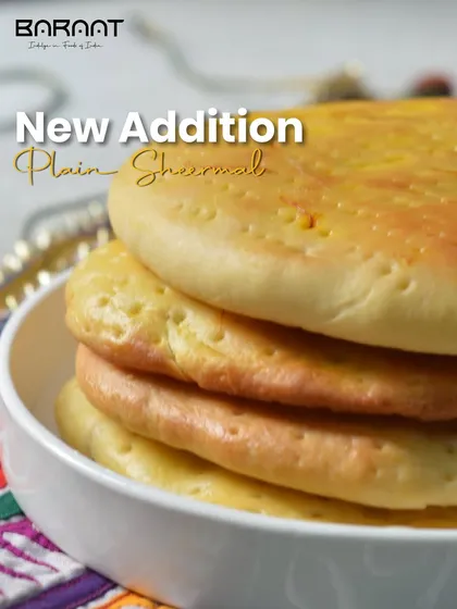 A new addition to my menu, the Plain Sheermal is a simple, elegant, and slightly sweet bread that pairs beautifully with rich curries.