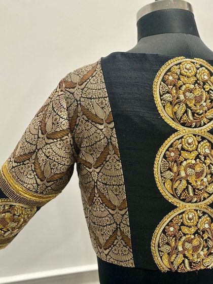 Ganavi Couture - Custom Indian Bridal & Occasion Wear Signature Hand-Embroidered Blouses photo 16