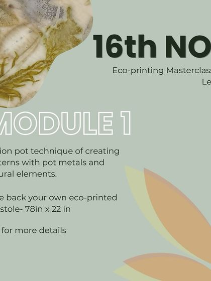 Color Ashram - Natural Dyeing Workshops & Training Eco-Printing with Nature's Palette photo 13